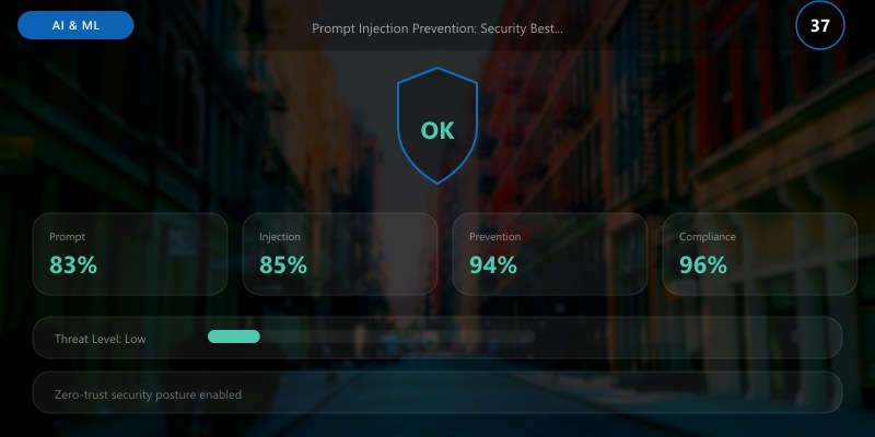 Prompt Injection Prevention: Security Best Practices