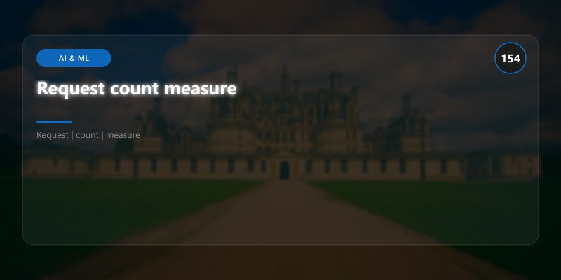 Request count measure