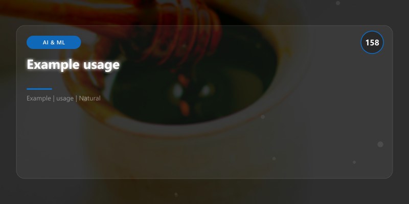 Example usage