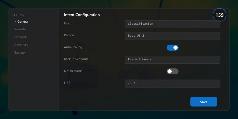 Intent Classification with LUIS