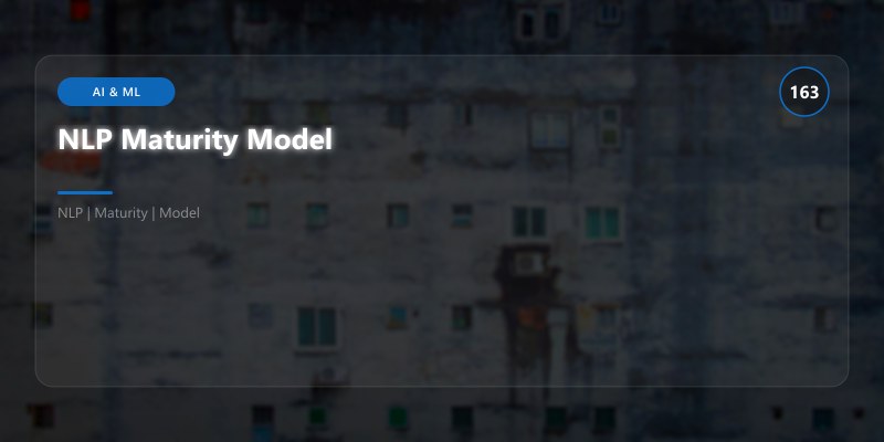NLP Maturity Model