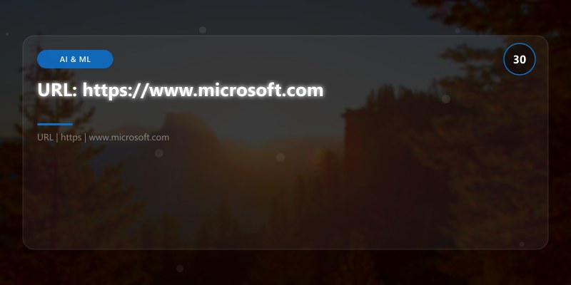 URL: https://www.microsoft.com