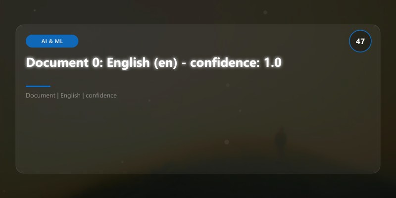 Document 0: English (en) - confidence: 1.0