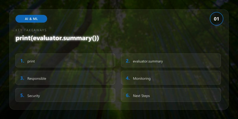 print(evaluator.summary())