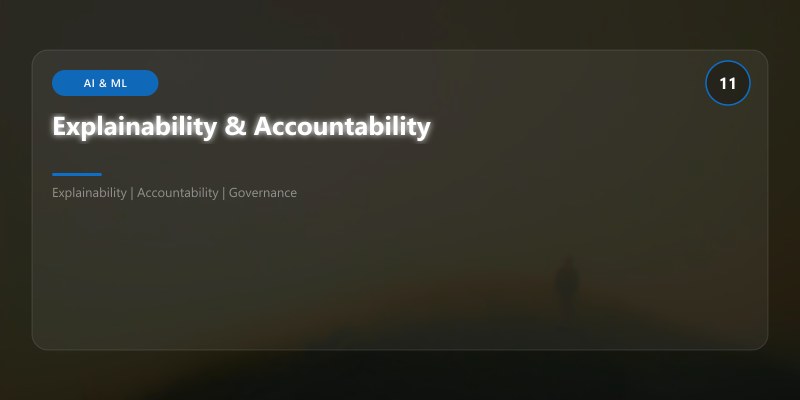 Explainability & Accountability