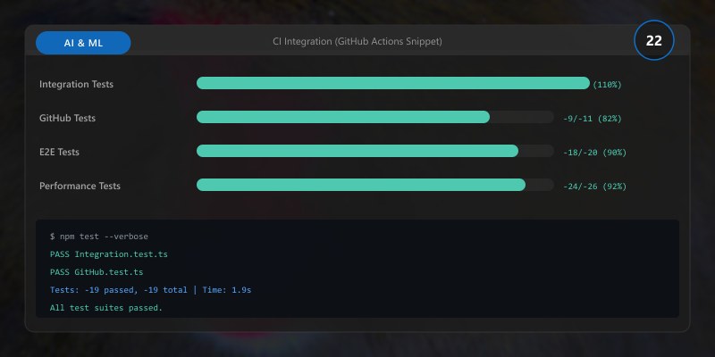 CI Integration (GitHub Actions Snippet)