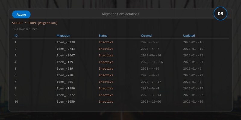 Migration Considerations