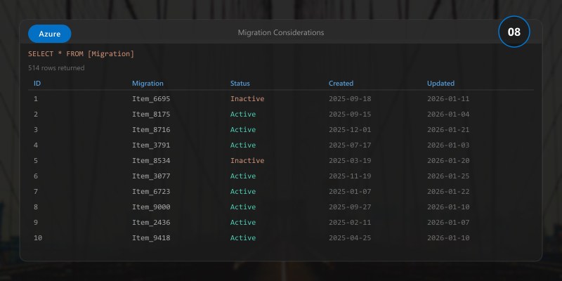 Migration Considerations