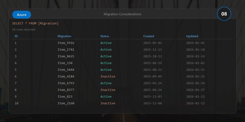 Migration Considerations