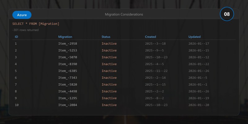 Migration Considerations
