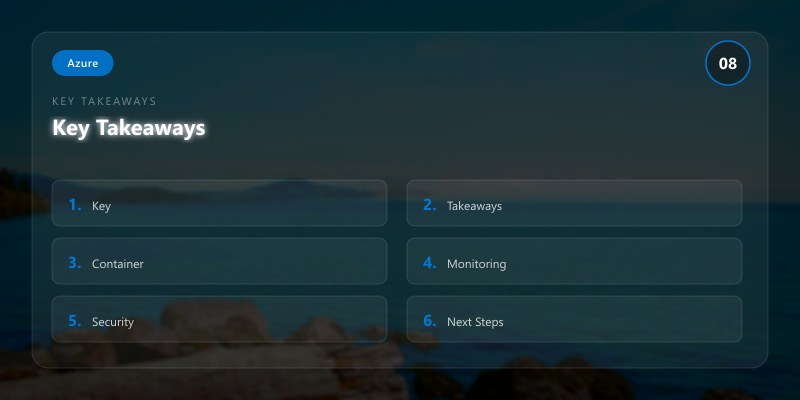 Key Takeaways