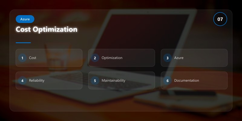 Cost Optimization