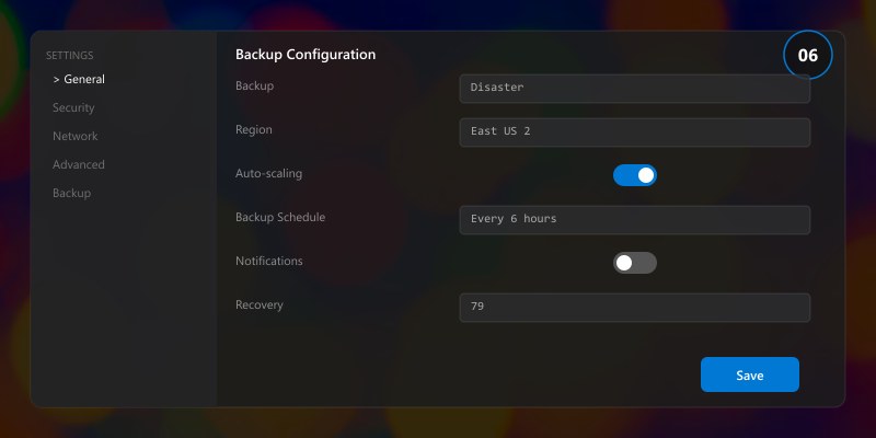 Backup and Disaster Recovery