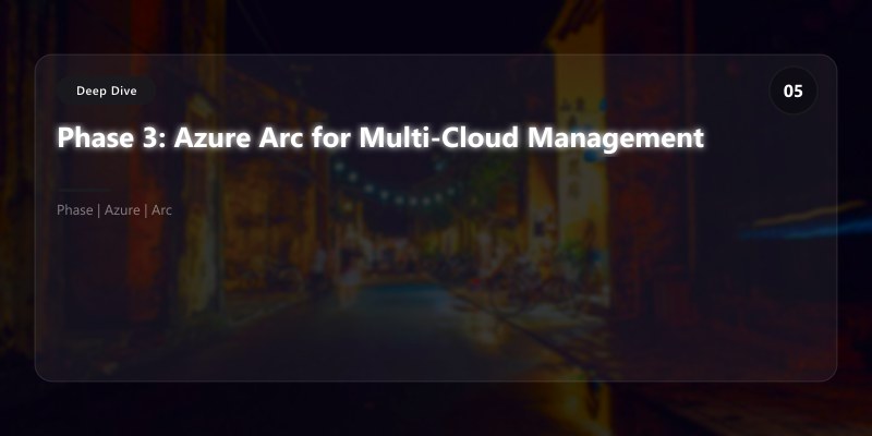 Azure Arc Multi-Cloud Management