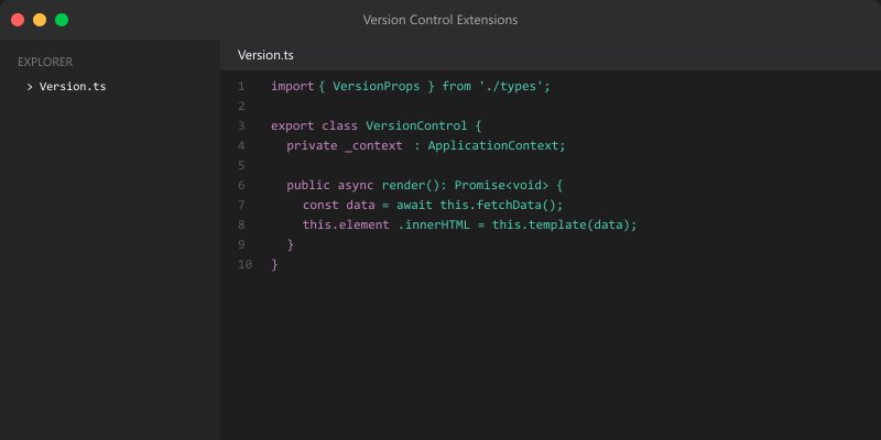 Version Control Extensions