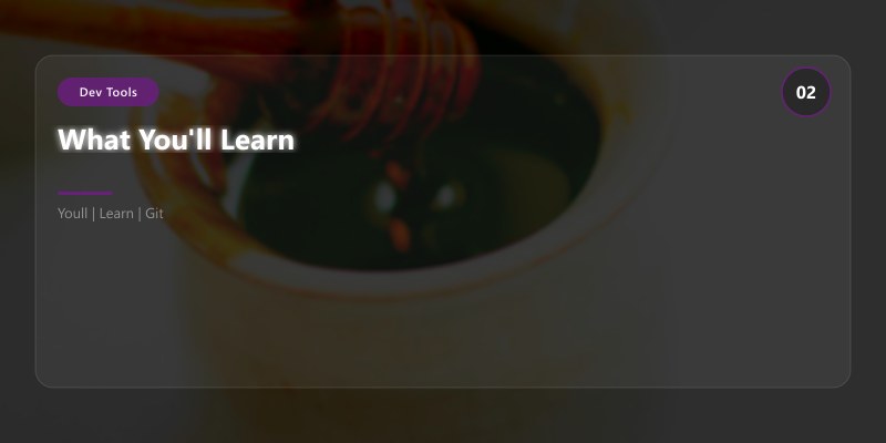 What You'll Learn