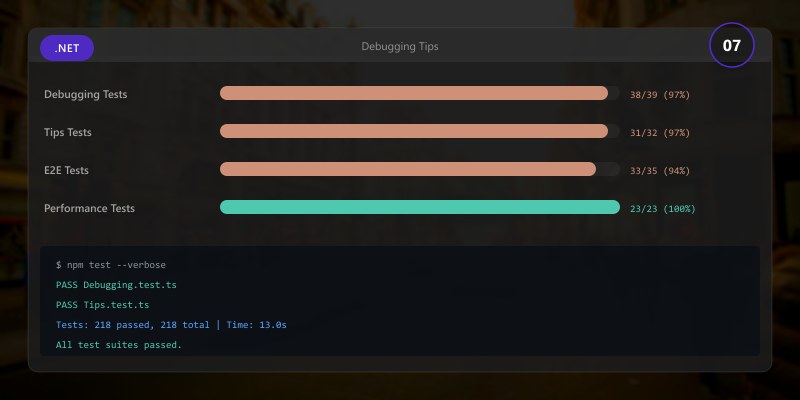 Debugging Tips
