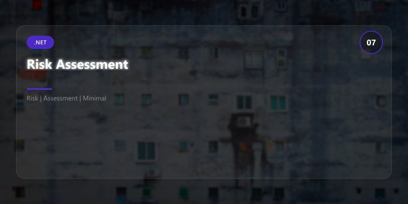 Risk Assessment