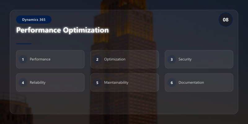 Performance Optimization