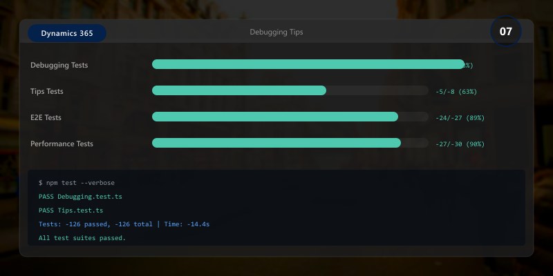 Debugging Tips