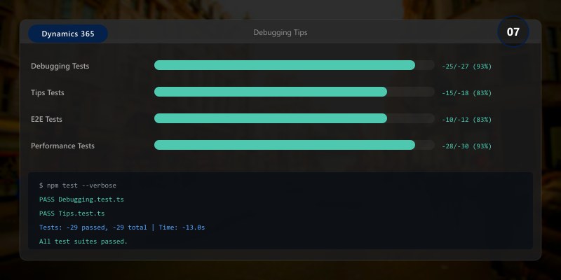 Debugging Tips