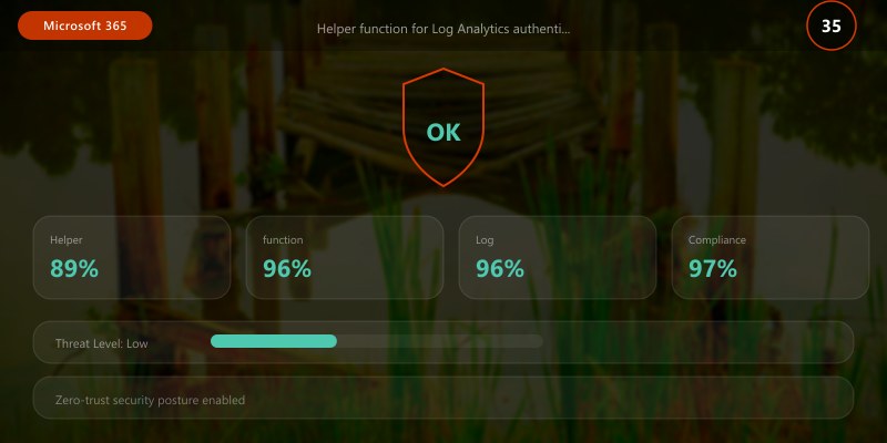 Helper function for Log Analytics authentication