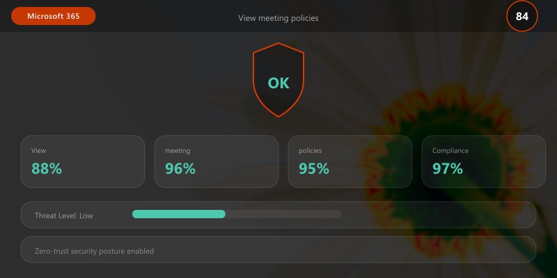 View meeting policies