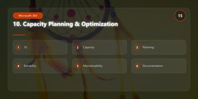 10. Capacity Planning & Optimization