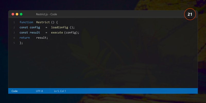 Restrict admin access to specific scope