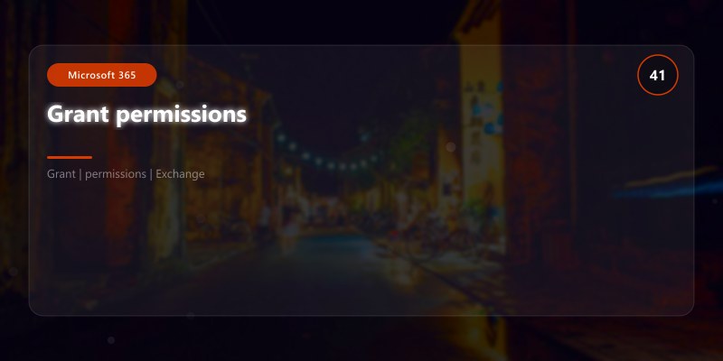 Grant permissions