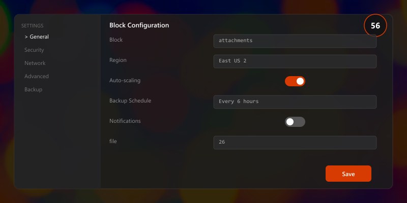 Block attachments by file extension