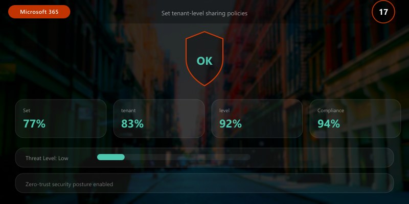 Set tenant-level sharing policies