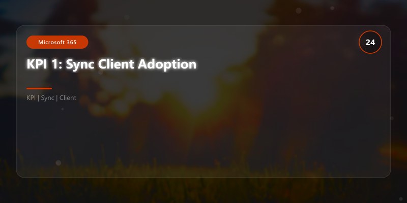 KPI 1: Sync Client Adoption