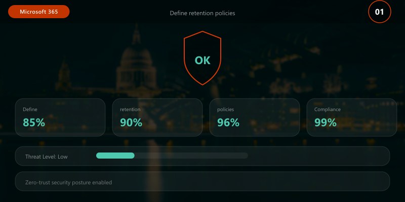 Define retention policies