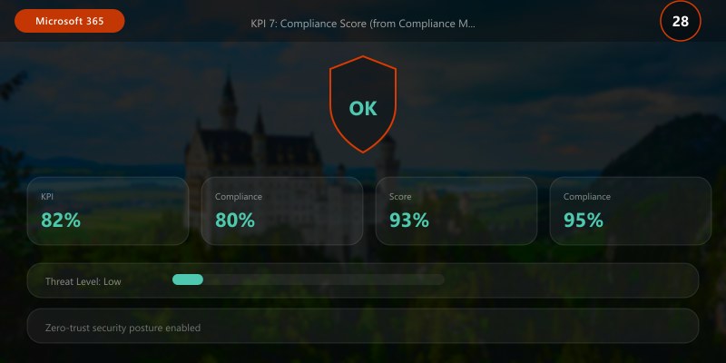 KPI 7: Compliance Score (from Compliance Manager)