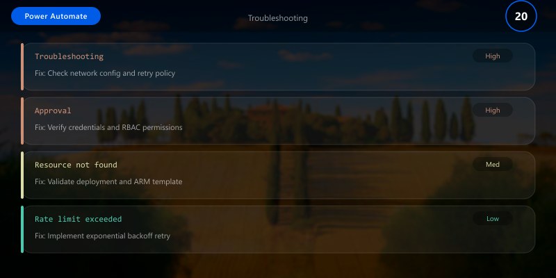 Troubleshooting