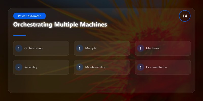 Orchestrating Multiple Machines