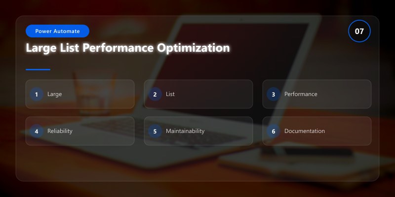Large List Performance Optimization