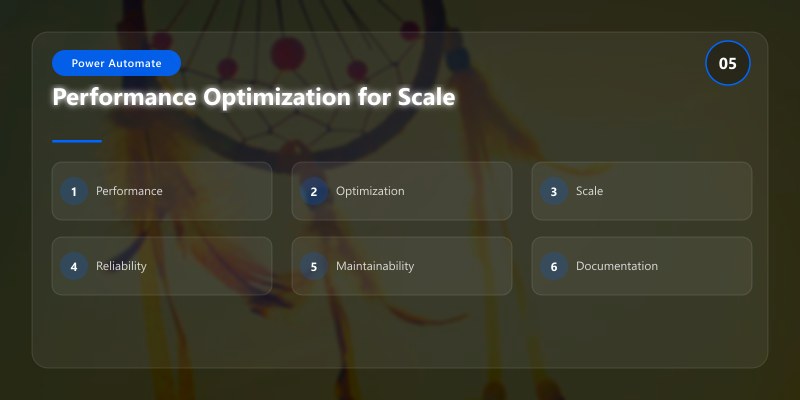 Performance Optimization for Scale
