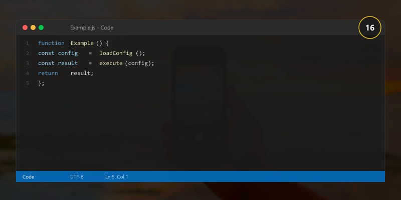 Example audience configuration: