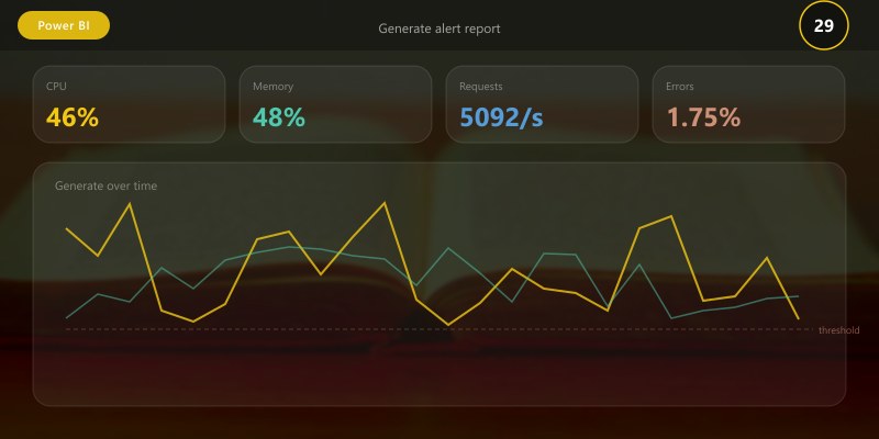 Generate alert report