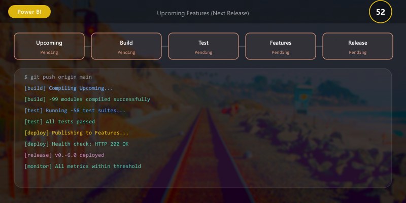 Upcoming Features (Next Release)