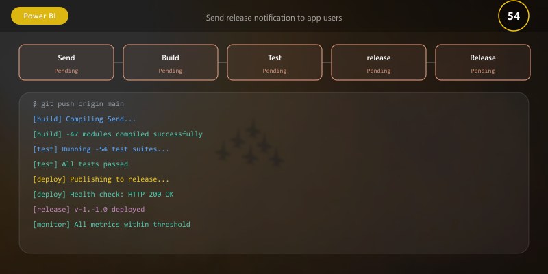 Send release notification to app users