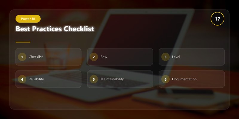 Best Practices Checklist