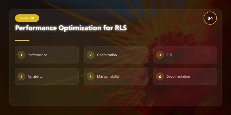 Performance Optimization for RLS