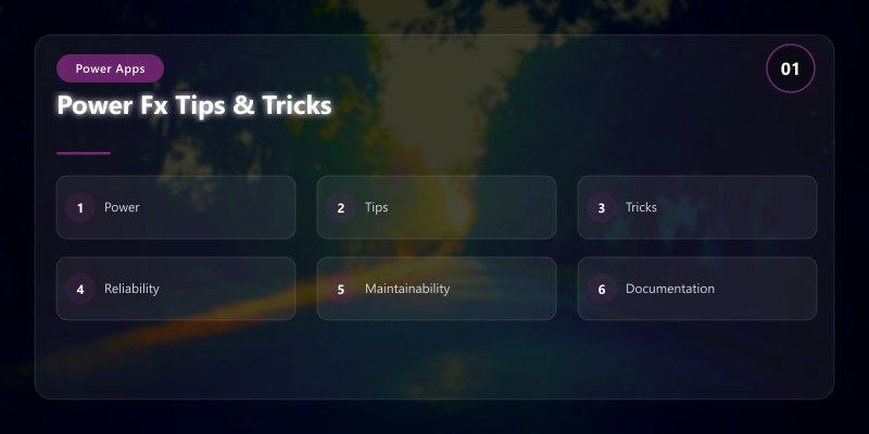 Power Fx Tips & Tricks
