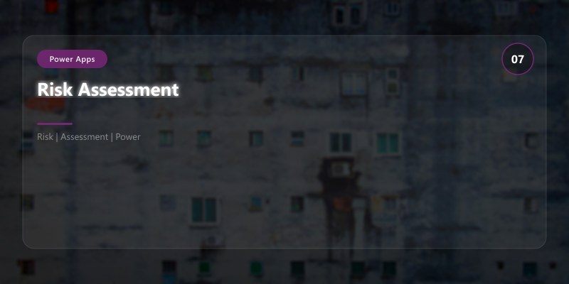 Risk Assessment