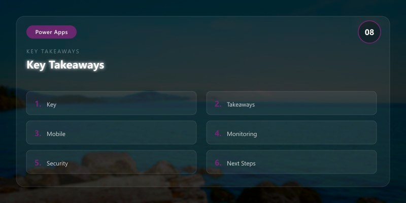 Key Takeaways