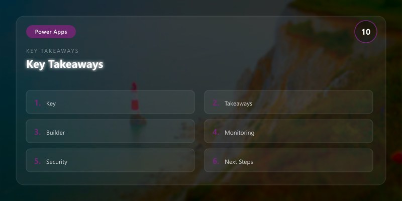 Key Takeaways