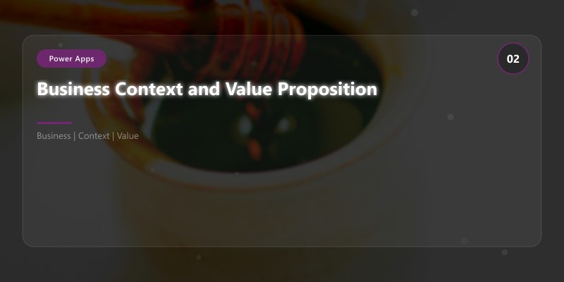 Business Context and Value Proposition